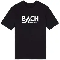 Bach Logo Short Sleeve T-shirt Noir S Homme