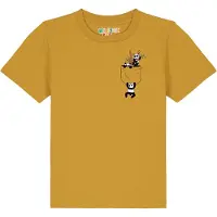 Watabout.kids T-Shirt 'Pocket Pandas' ocre / mélange de couleurs