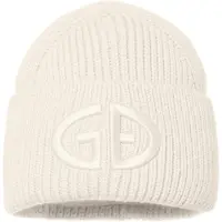 Goldbergh - Bonnet en laine à revers - Valerie Cream pour Femme en Laine - Beige