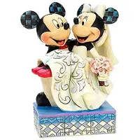 Disney Minnie Mickey & Figure de mariage Multicolore Multicolore One Size