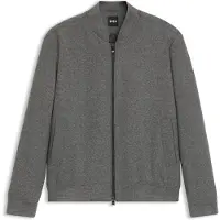 BOSS Veste Slim en flanelle stretch brossée