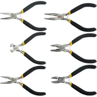 VOREL Jeu de pinces 6 pcs. 125mm (290 mm)