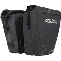 NOX Sacoche de vélo étanche 32 litres - Double sacoche de vélo étanche - Sacoche de vélo tous temps Oxford Aqua V32