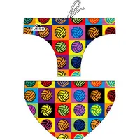 Turbo Multi Ball Swimming Brief Multicolore S Homme