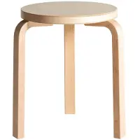 Artek Stool 60 Tabouret Birch | Clear