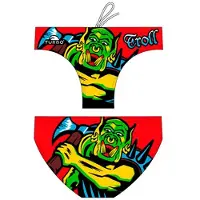 Turbo Troll Swimming Brief Rouge 13-14 Years Garçon