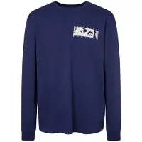 Rock Experience Medusa Long Sleeve T-shirt Bleu L Homme