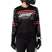 Leatt Mtb Gravity 4.0 Long Sleeve T-shirt Noir S Femme
