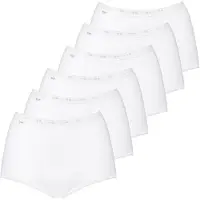 Sloggi Slip noir / blanc