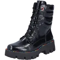 Rieker Bottines à lacets noir