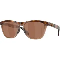 Oakley - Lunettes de soleil polarisantes - Frogskins Range XL Brown Tort/Prizm Tungsten Polar pour Homme - Marron
