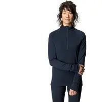 Houdini Pull de Ski Houdini Women Desoli Thermal Half Zip Blue Illusion-XS