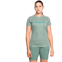 Trangoworld Demba Short Sleeve T-shirt Vert S Femme