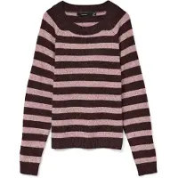 Vero Moda Pull-over 'VMDOFFY' rose / lie de vin