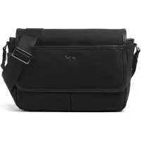 Lacoste sac à épaule bandoulière Messenger Bag Noir