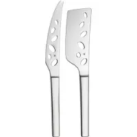 WMF 1291786040 Set de 2 Ensembles à fromage, Acier Inoxydable, Argent, , 26.5 x 9 x 2 cm