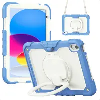 IMoshion Coque tablette kidsproof Rugged pour Apple iPad 11 (2025) 11 pouces A16 / iPad 10 (2022) 10.9 pouces - Bleu