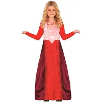 Guirca Witch Child Costume Rouge 5-6 Years