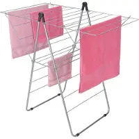 Metaltex Vento 20 Droogrek 58x111x109 cm Grijs/Blauw