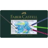 Faber-Castell Albrecht Dürer Boîte en métal de 60 crayons aquarellables