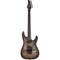 Schecter C-6 Pro Fr Charcoal Burst