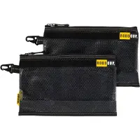 RoboCup Lot de 2 pochettes de rangement zippées pour