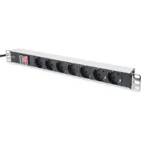 Digitus Dn-95402 Power Strip Argenté One Size / EU Plug 220V