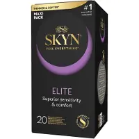 Manix SKYN Elite - préservatifs ultra fins sans latex (boîte de 20)