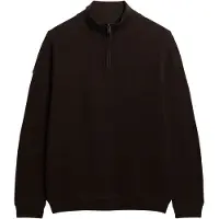Superdry Pull-over brun foncé