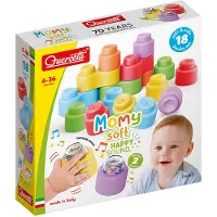 Quercetti Momy Soft Happy Sound 18 Pieces Multicolore