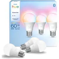 Philips Hue Essential A60 White and Color E27 Lot de 3