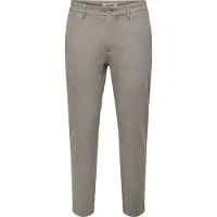 Only & Sons Pantalon chino 'ONSMark' gris chiné