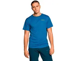 Trangoworld Ritsem Short Sleeve T-shirt Bleu S Homme