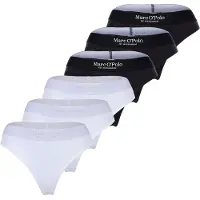 Marc O'Polo String noir / blanc