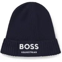 BOSS Bonnet d’équitation style pêcheur en coton