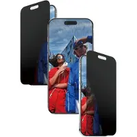 PanzerGlass Protection d'écran Privacy Ultra-Wide Fit Anti-bactérienne avec applicateur pour Apple iPhone Air