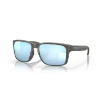 Oakley - Lunettes de soleil polarisantes - Holbrook Woodgrain Prizm Deep Water Polar - Marron