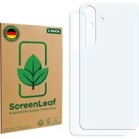 ScreenLeaf Film de protection d'écran, Protection d'écran Écologique, Clear, Anti-Rayures (2 pcs, Samsung Galaxy S25 FE), Téléphone portable : film de protection, Transparent