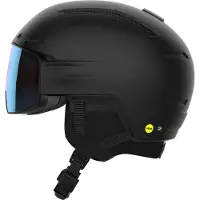 Salomon - Casque à visière photochromique - Driver Prime Sigma Photo Mips Black en Laine - Taille S - Noir