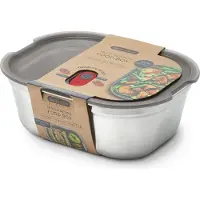 Black+blum Stainless Steel Lunch Box Argenté Large