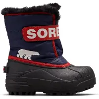 Sorel - Bottes de neige chaudes et résistantes - Childrens Snow Commander Boot Nocturnal Sail Red - Taille Enfant 30 - Navy