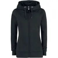 Black premium by emp Sweat-shirt zippé à capuche de - Freaking Out Loud - S - 5XL - pour Femme - noir - Taille XL