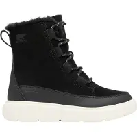 Sorel Bottes d'Hiver - Jeunesse Explorer III WP - Noir/Sea Sel - - 36 - Bottes d'Hiver