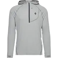 Black Diamond Alpenglow Pro Hoodie Gris M Homme