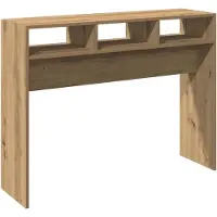 vidaXL Table console chêne artisanal 105x30x80 cm bois d'ingénierie