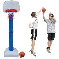 Megaform Basketball Spielset verstellbar - Support de basket pour enfants