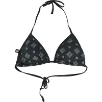 Black premium by emp Haut de bikini de - Bikini Top With Celtic Prints - L - XXL - pour Femme - noir - Taille XL