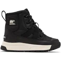 Sorel Bottes d'Hiver - Jeunesse Whitney Mid - Black - - 32 - Bottes d'Hiver