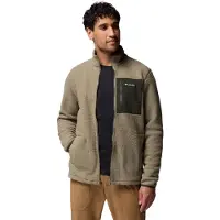 Columbia Jasper Ridge Pebbled Full Zip Fleece Vert 2XL Homme