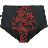 Black premium by emp Bas de bikini de - Bas de Bikini Taille Haute Décoré - S - M - pour Femme - noir - Taille S
